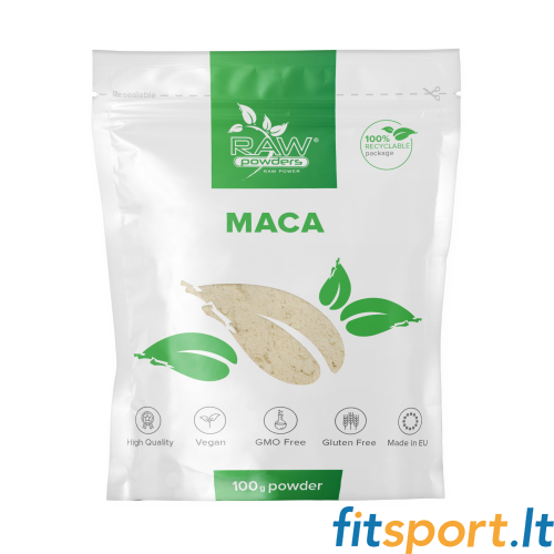 Raw Powders Maca sakņu pulveris (100 g) 